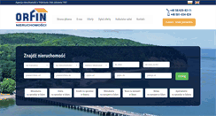 Desktop Screenshot of orfin.net.pl